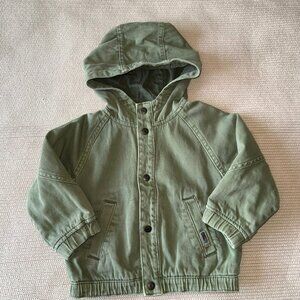 Zara Green Denim Toddler's Jacket